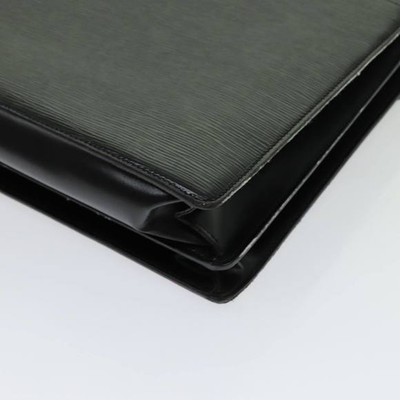 LOUIS VUITTON Epi Serviette Ambassador Business Bag Black M54412 LV Auth th4783 - Picture 16 of 16